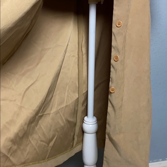 Tribeca Studio Tan Trench Coat - Picture 3 of 9